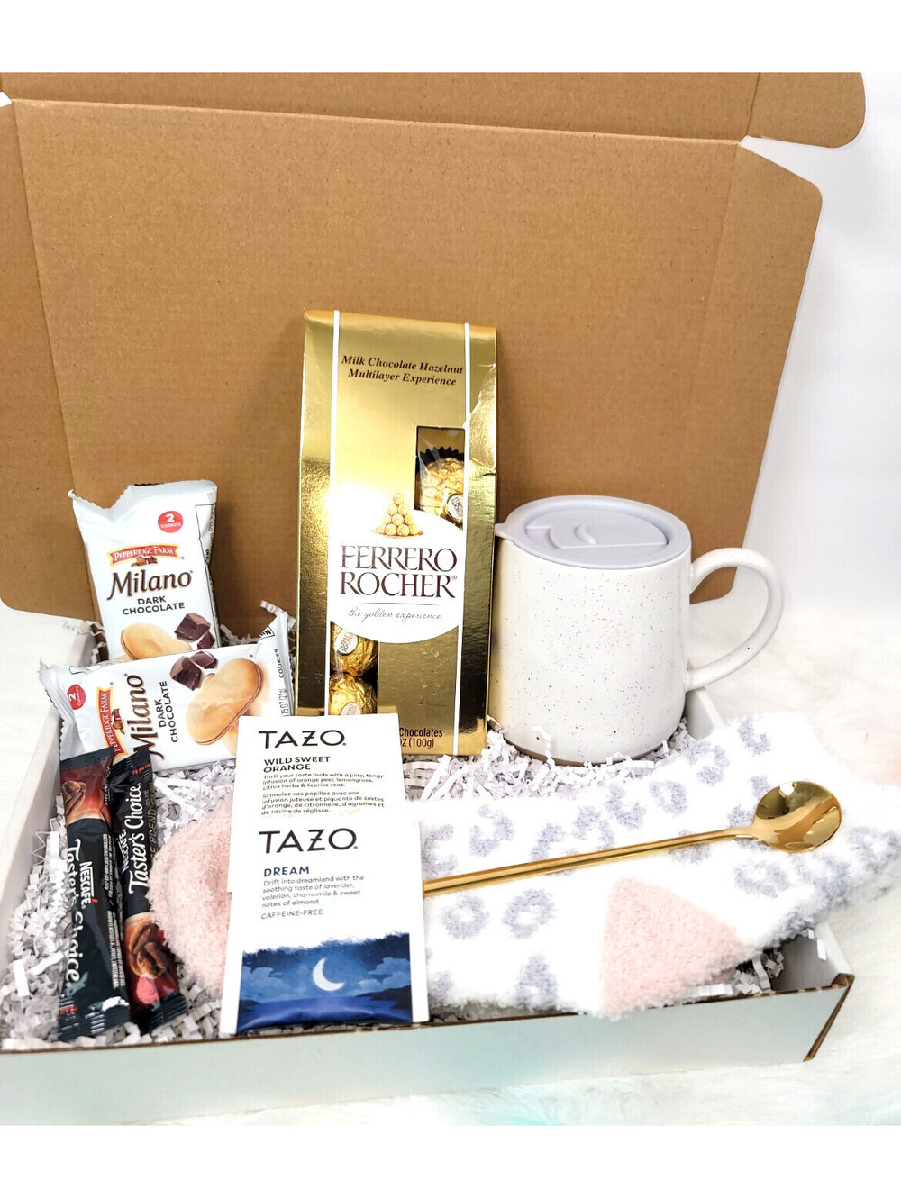 Personalized Christmas Gift Box for Young Women with Self-Ca